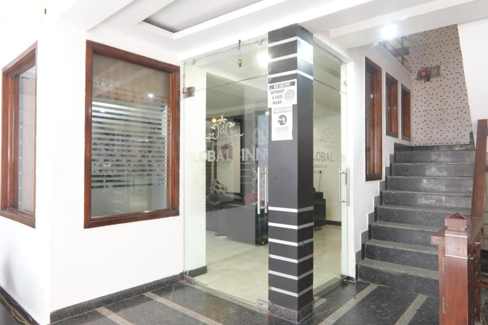 Hotel Global Inn -1 Km From Railway Station - Lift Food And Free Parking Lucknow Extérieur photo